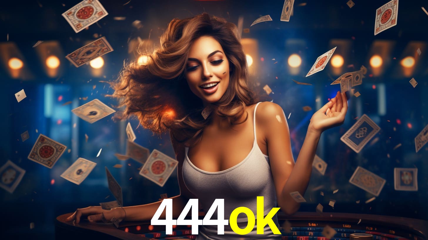 444ok: Jogos de Caça-Níqueis-Altas Recompensas, Roleta-Velocidade, Blackjack-Desafios Máximos